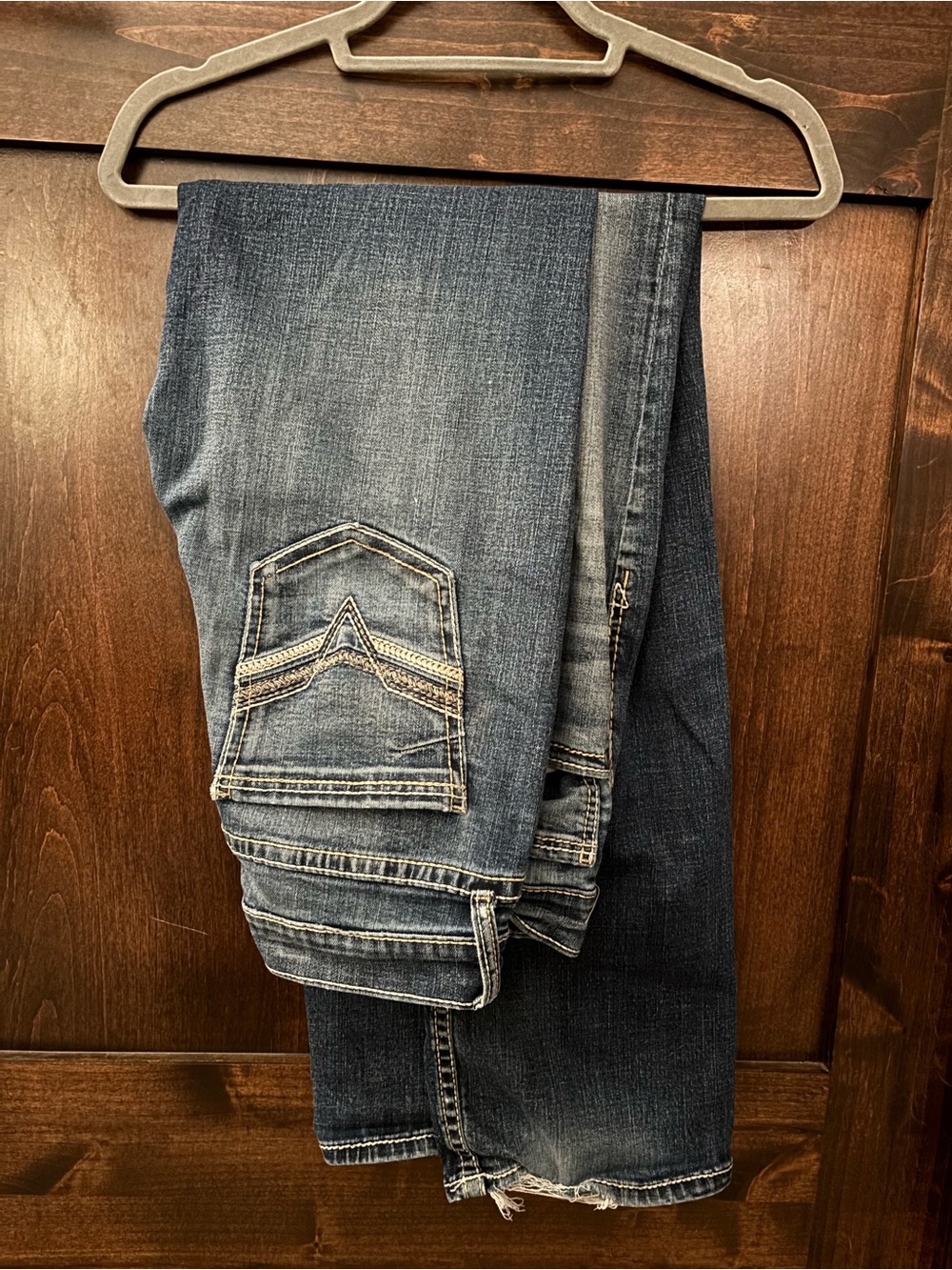 Men's BKE Dark Blue Washed Jeans